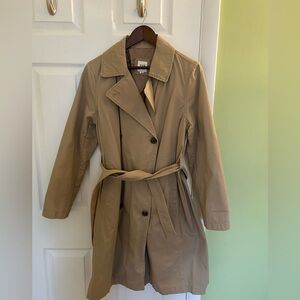 GAP Women's Tan Trench Coat with Belt